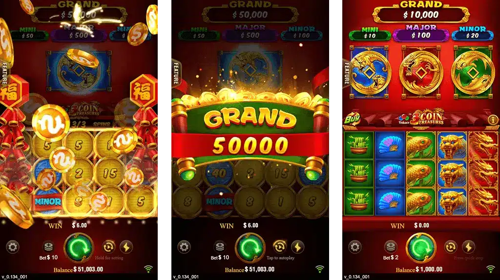 3 Coins 999Club Bonus